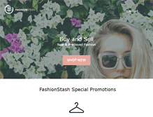 Tablet Screenshot of fashionstash.com